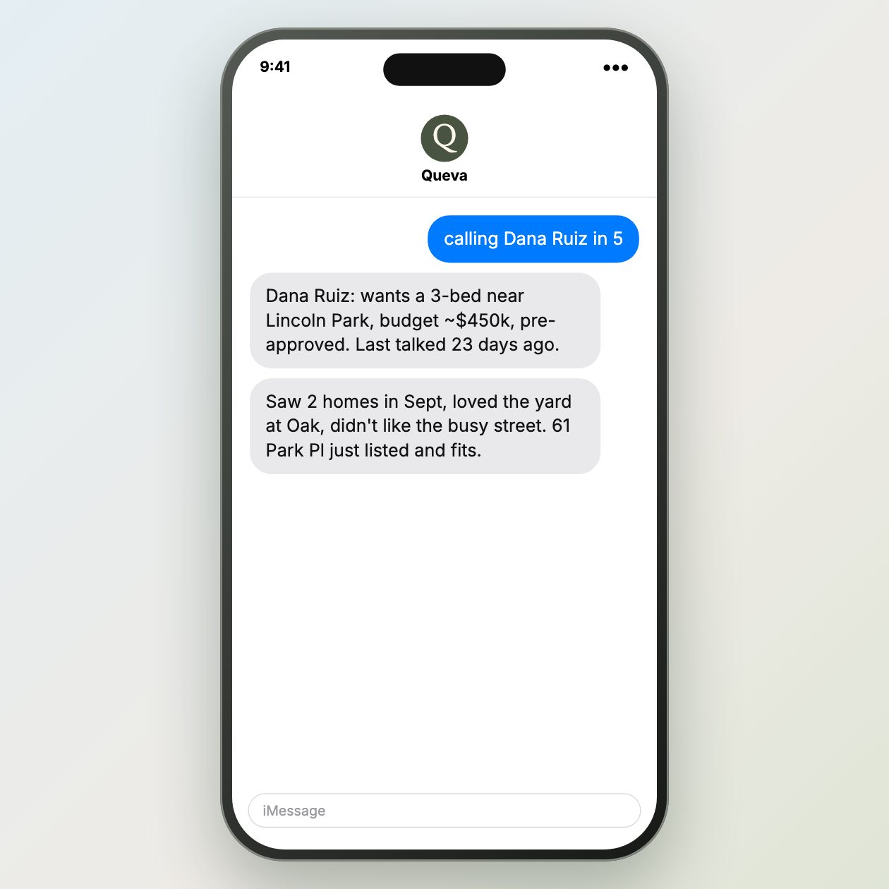 Before you call
